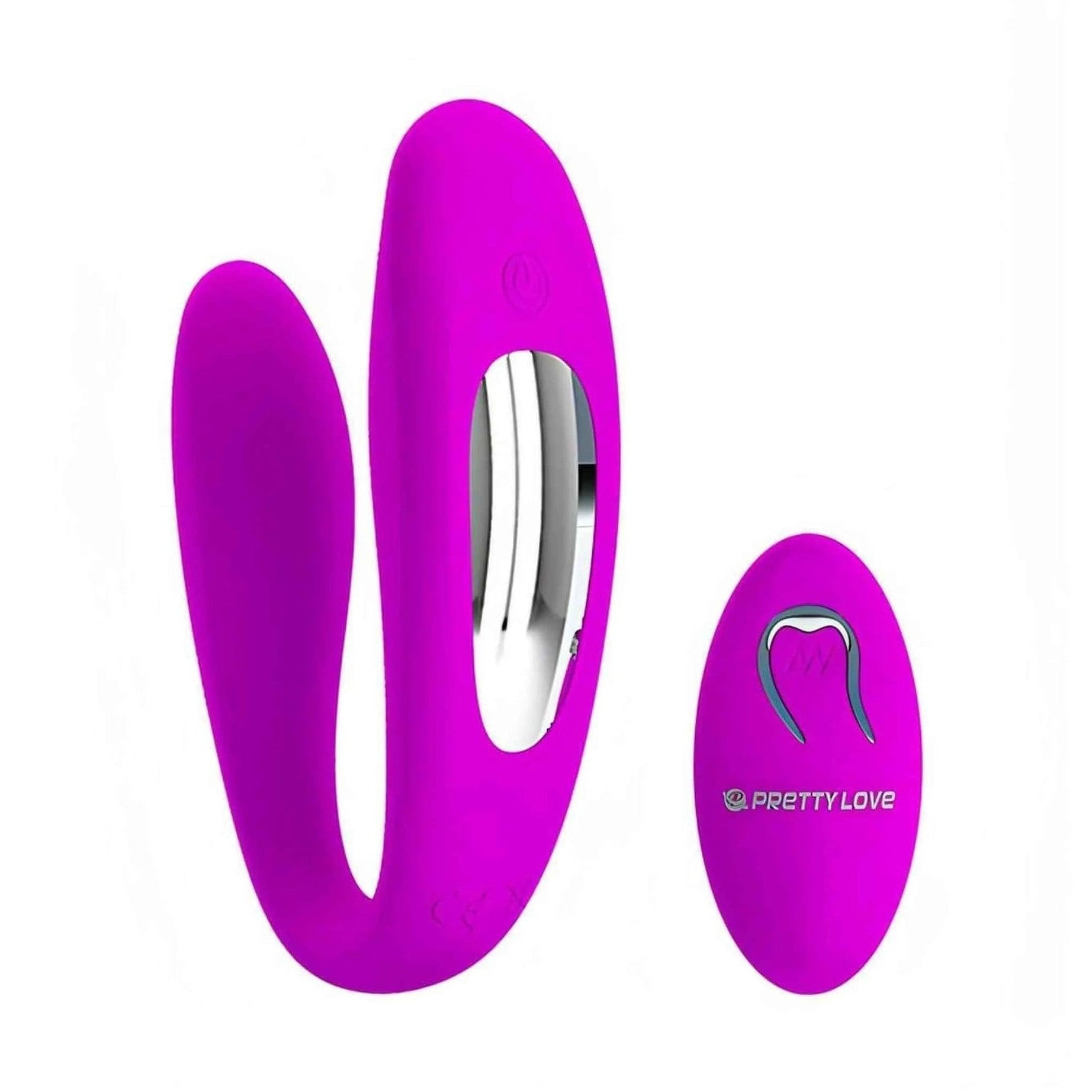 Letitia Vibratore Di Coppia C-Shaped con 12 vibrazioni