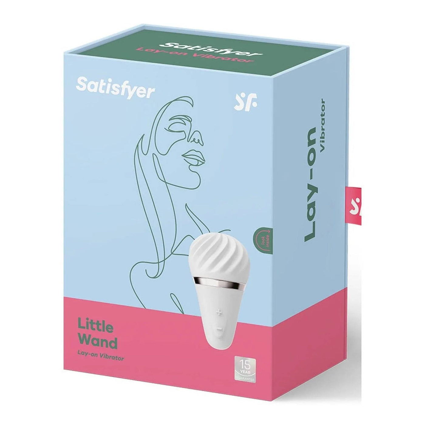 Little Wand Lay-on Vibrator - White