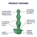 Vibrating Silicone Anal Beads