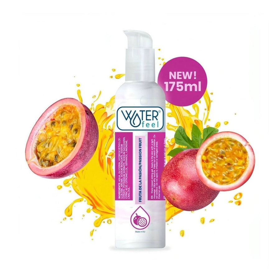 Water-based lubricant flavored with passion fruit - 175ml