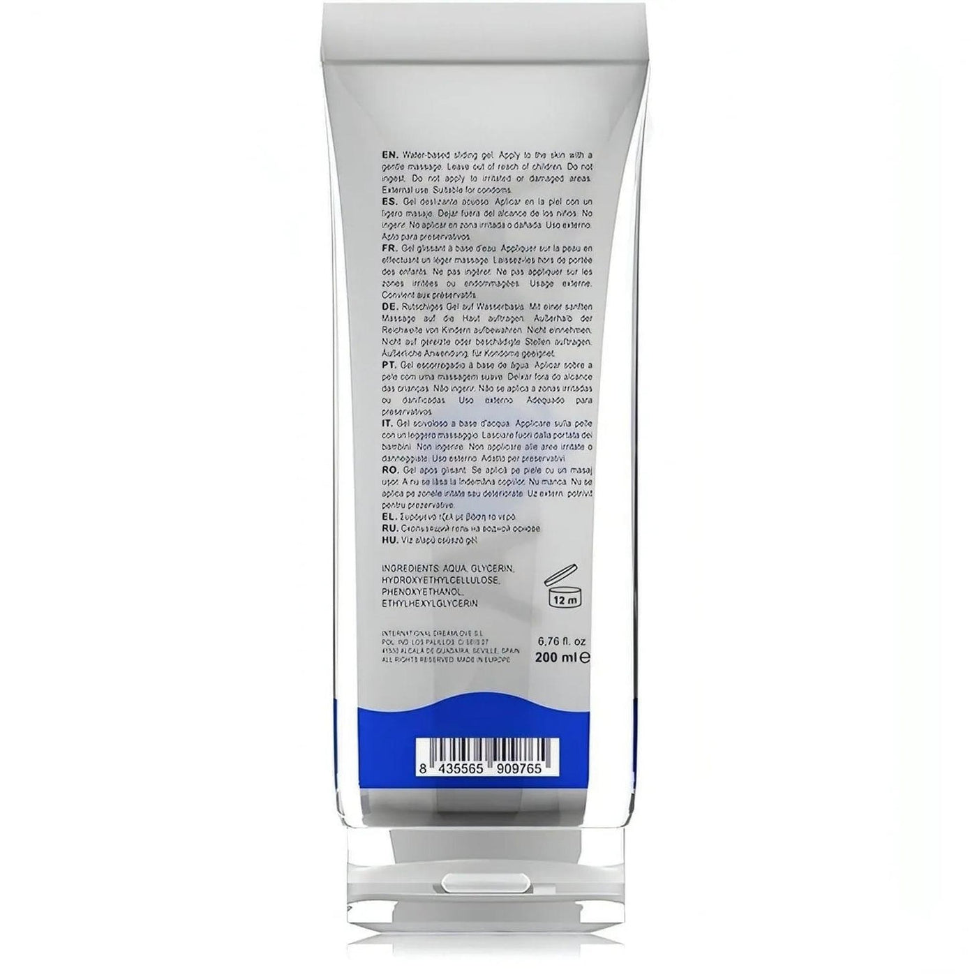 Lubrificante acquoso naturale