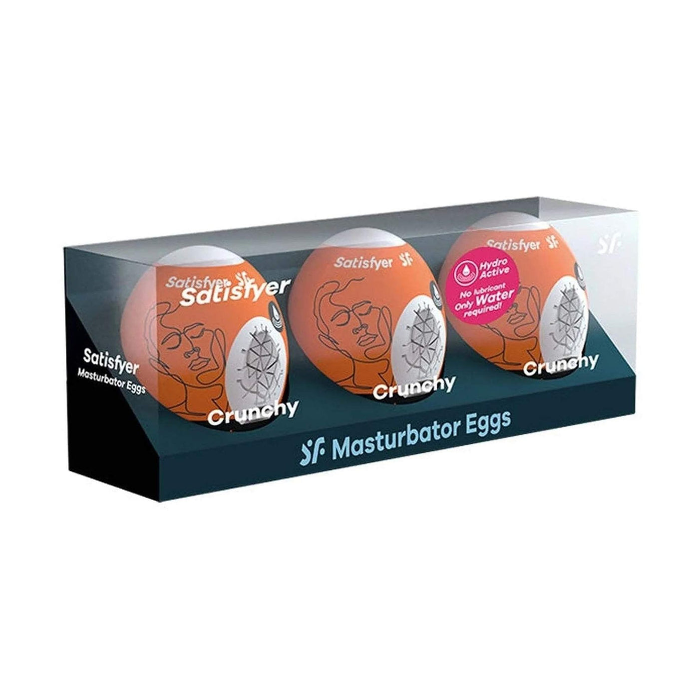 Masturbator Egg Set - Chrunchy - 3 pcs
