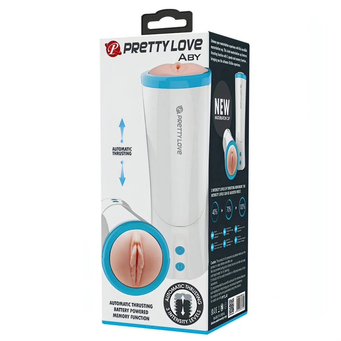 Masturbatore Elettrico Super Realistico con 3 livelli di Up & Down