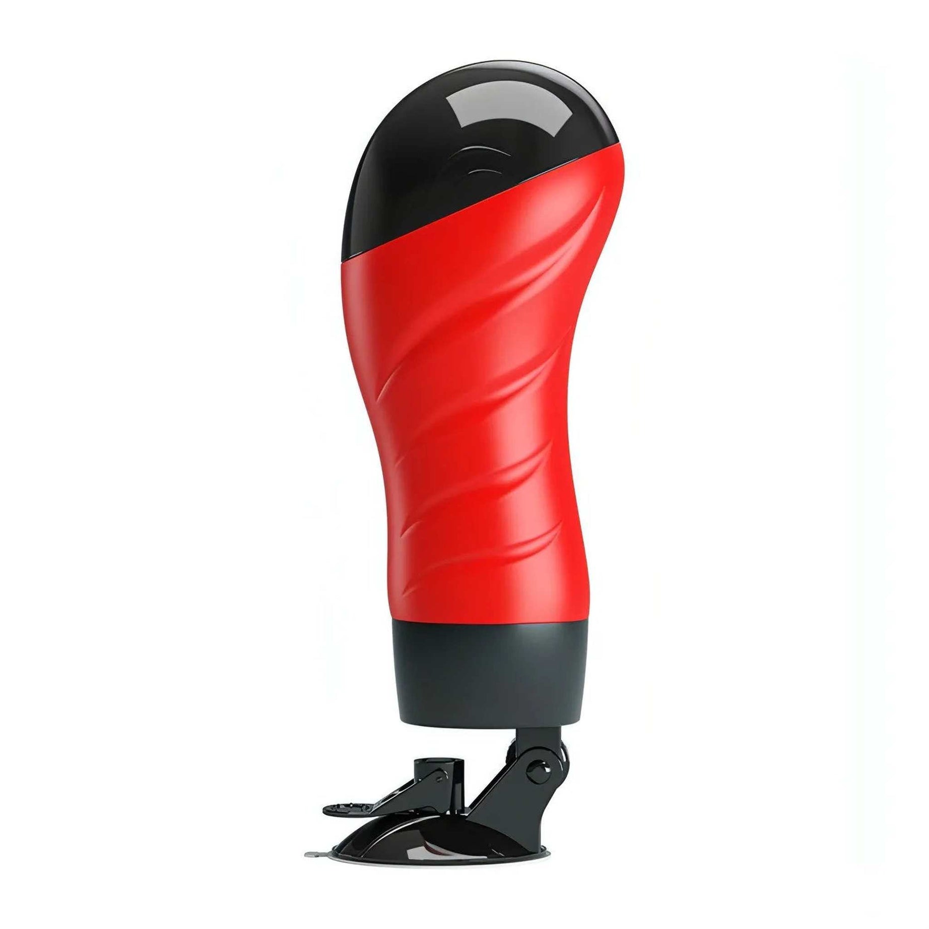 Masturbatore Realistico Inclinabile e Regolabile, con ventosa - 12 modalità di vibrazione e Dirty Talk