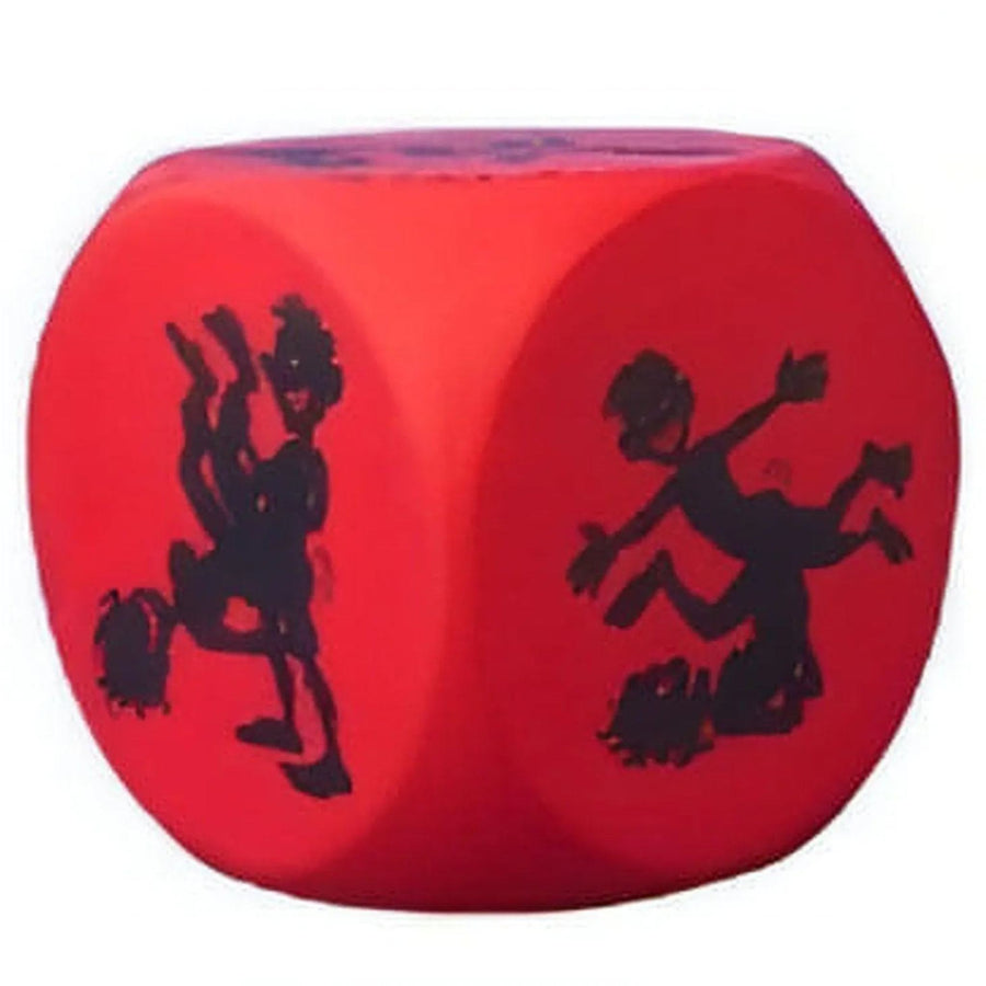 Maxi-Kamasutra-Würfel aus Schwammmaterial – Rot