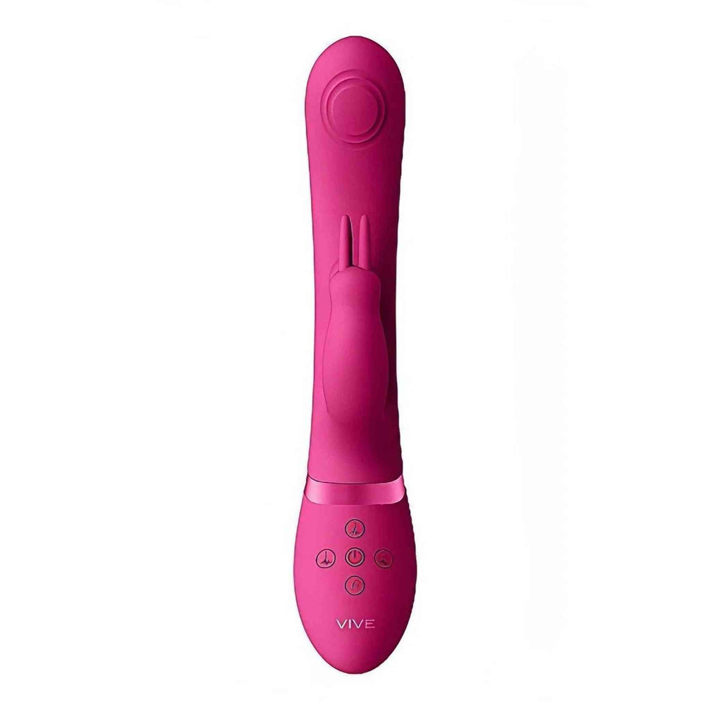 May Vibratore Rabbit Con Doppia Pulsazione e Vibrazione Clitoridea
