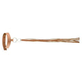 Maze - Elegant fringed collar and leash set