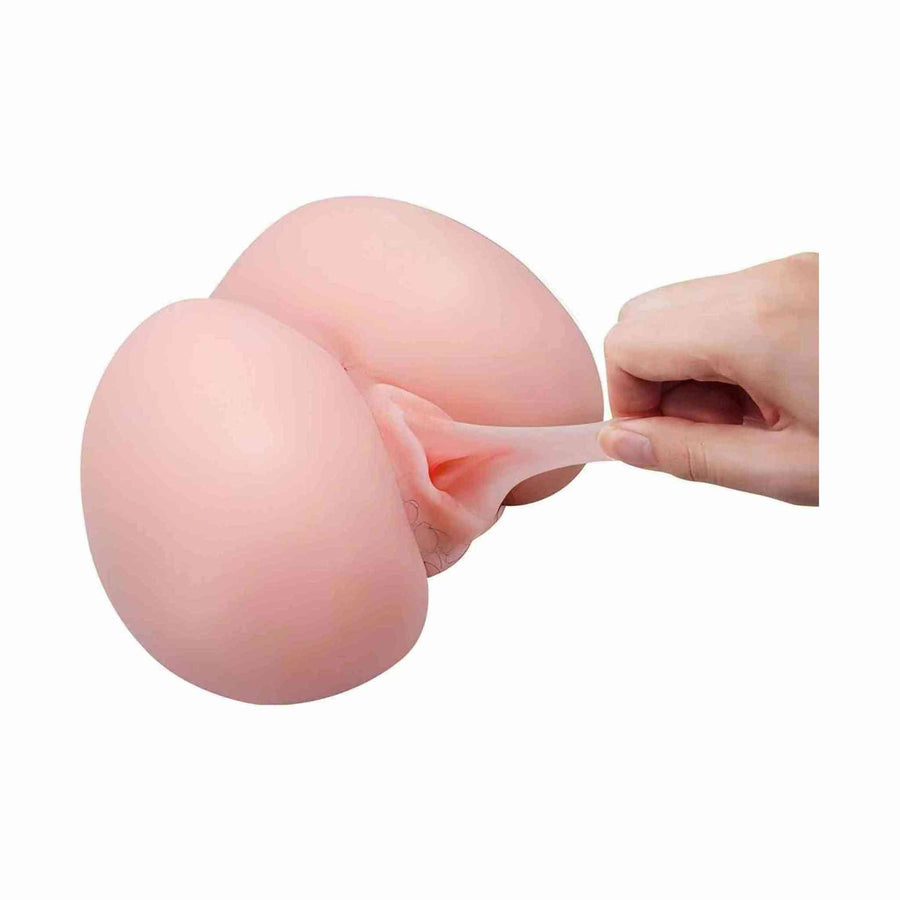 Super Realistic Vibrating Anus and Vagina Mega Masturbator - Paddle included