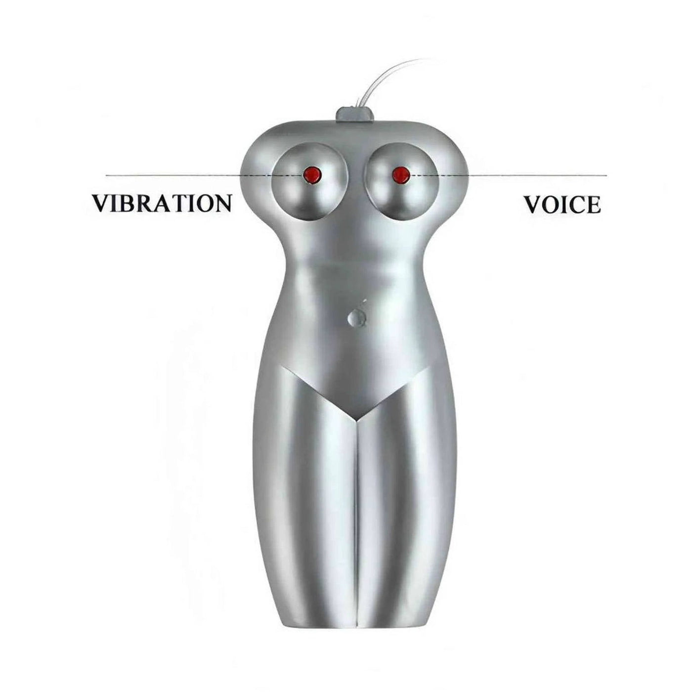Mega Masturbatore vibrante Ano e Vagina Super Realistico - Incluso un Paddle