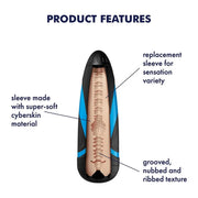 Men Sleeve Tri Delights - Skin