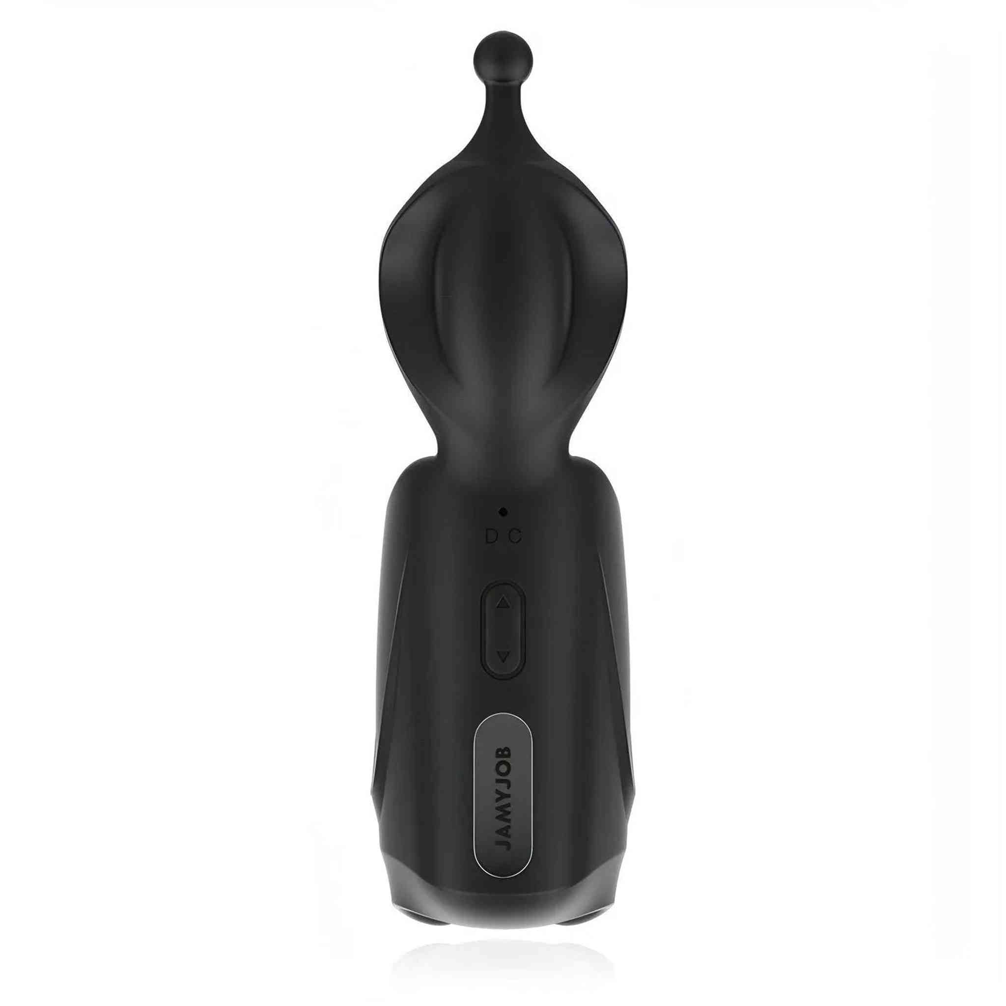 Men's Wand Massager - Potente masturbatore ergonomico con due potentissimi motori, 10 modalità di vibrazione