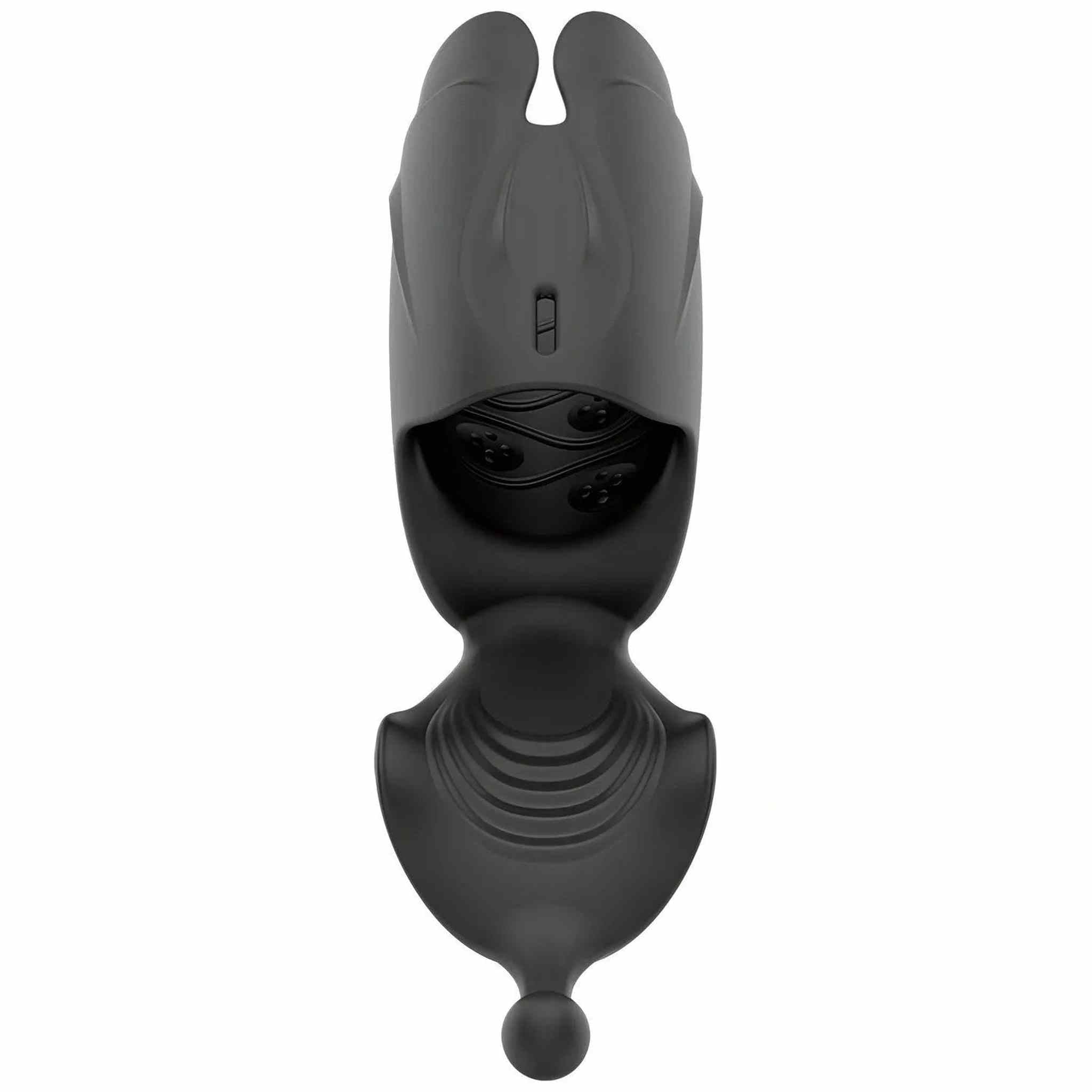 Men's Wand Massager - Potente masturbatore ergonomico con due potentissimi motori, 10 diverse modalità di vibrazione