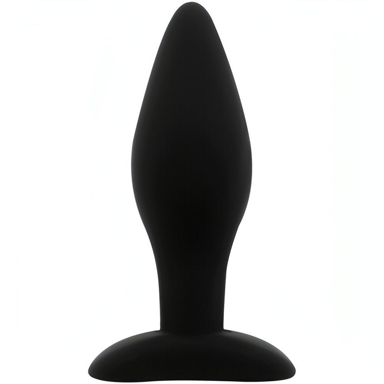 Mini Plug Anale Nero - 100% Silicone - GoEstasy