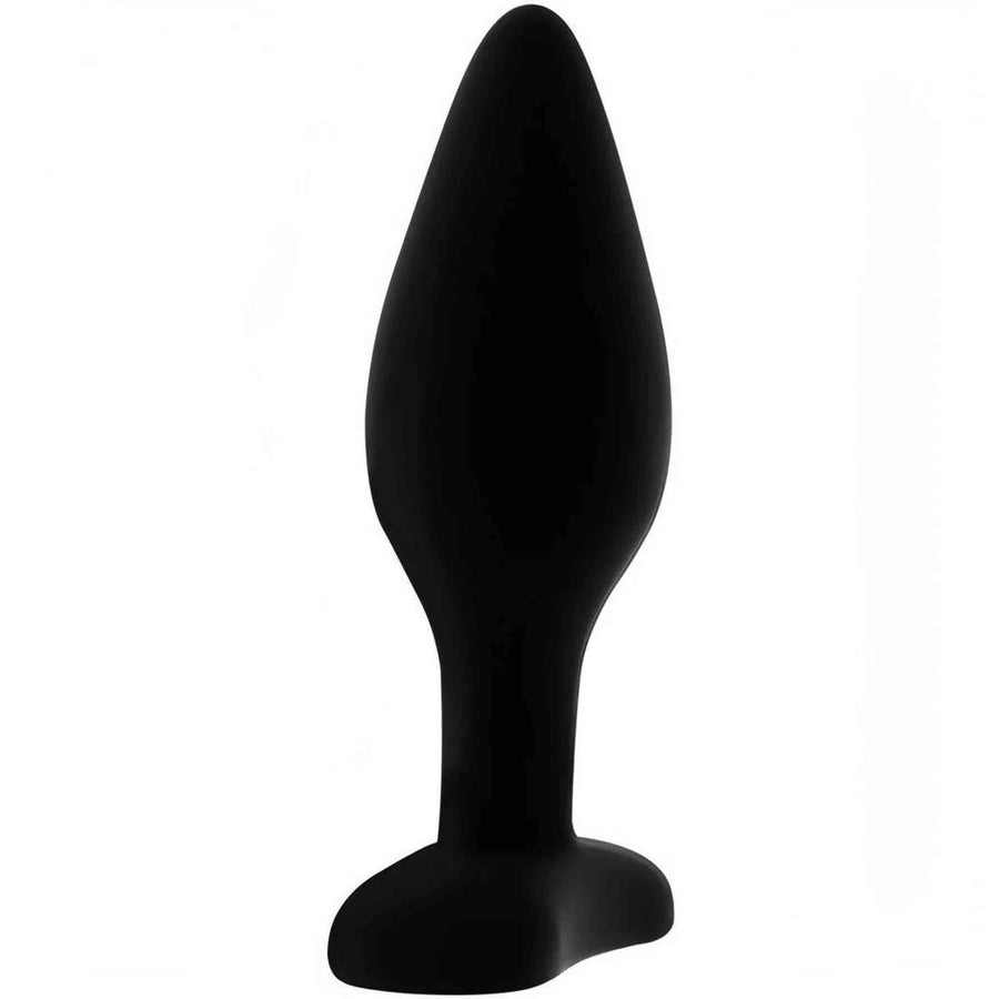 Mini Black Anal Plug - 100% Silicone