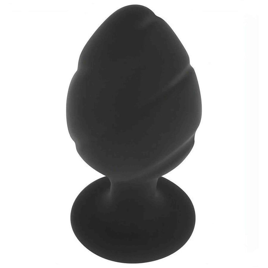 Mini Anal Plug in 100% Silicone - Black
