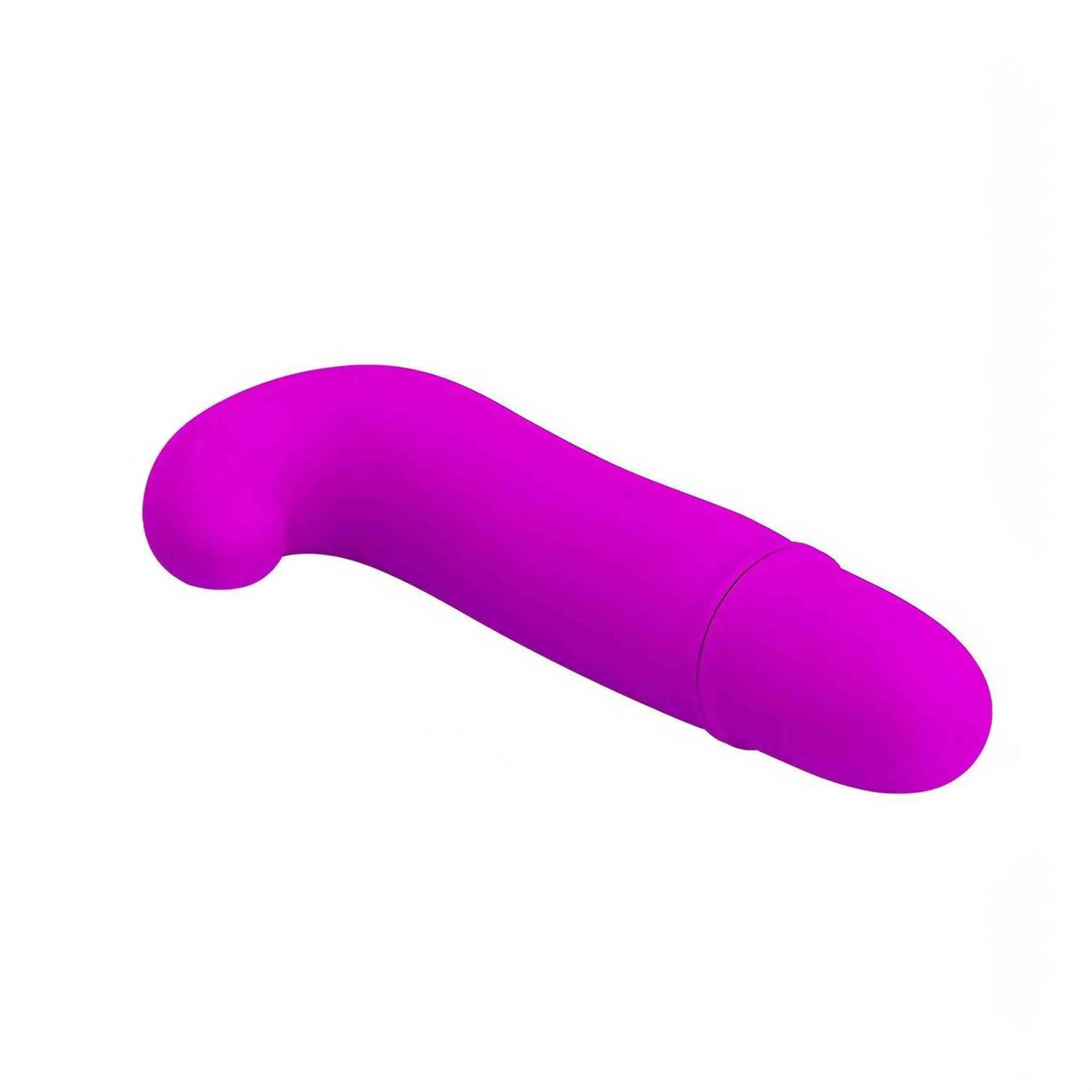 Mini Vibratore Punto G Dana - 10 modalità di vibrazione, Silicone, Viola