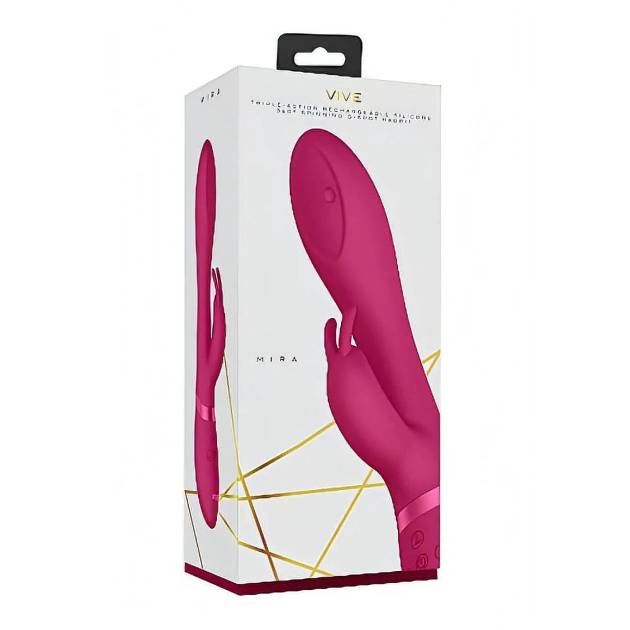 Mira Vibratore Rabit Con Perno Roteante a 360°