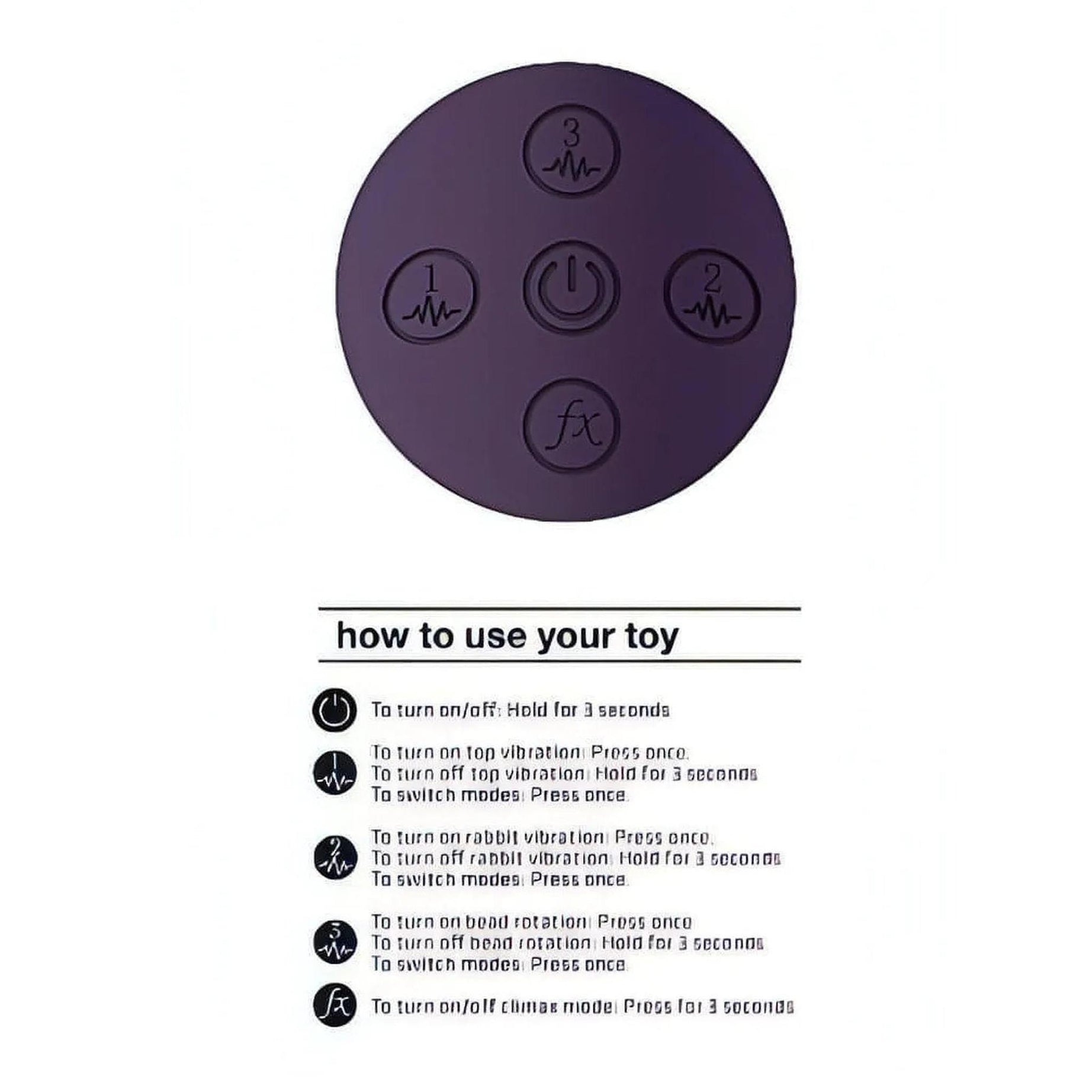 Nilo Rabbit Vibratore con Punta di Precisione Rotante