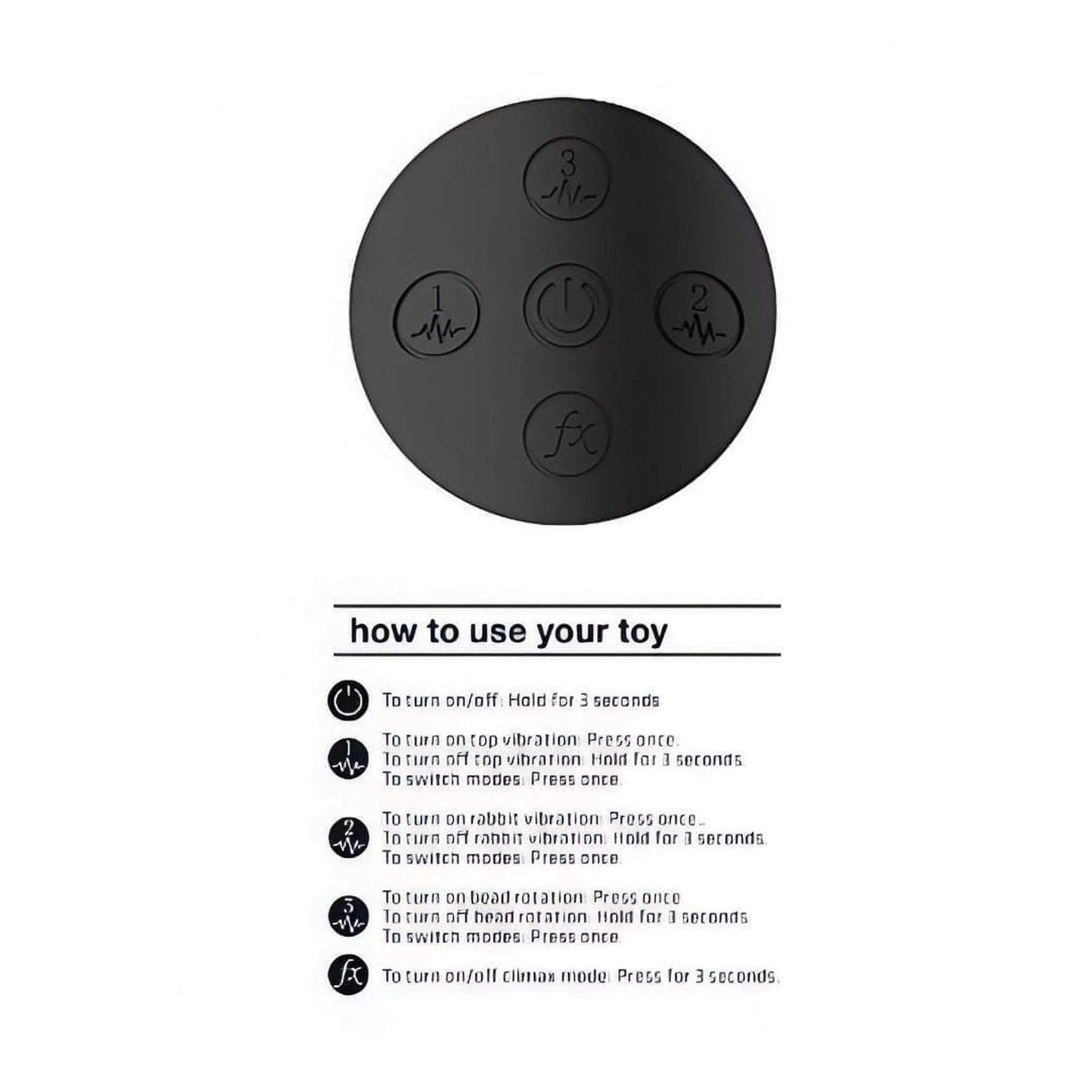 Nilo Rabbit Vibratore con Punta di Precisione Rotante