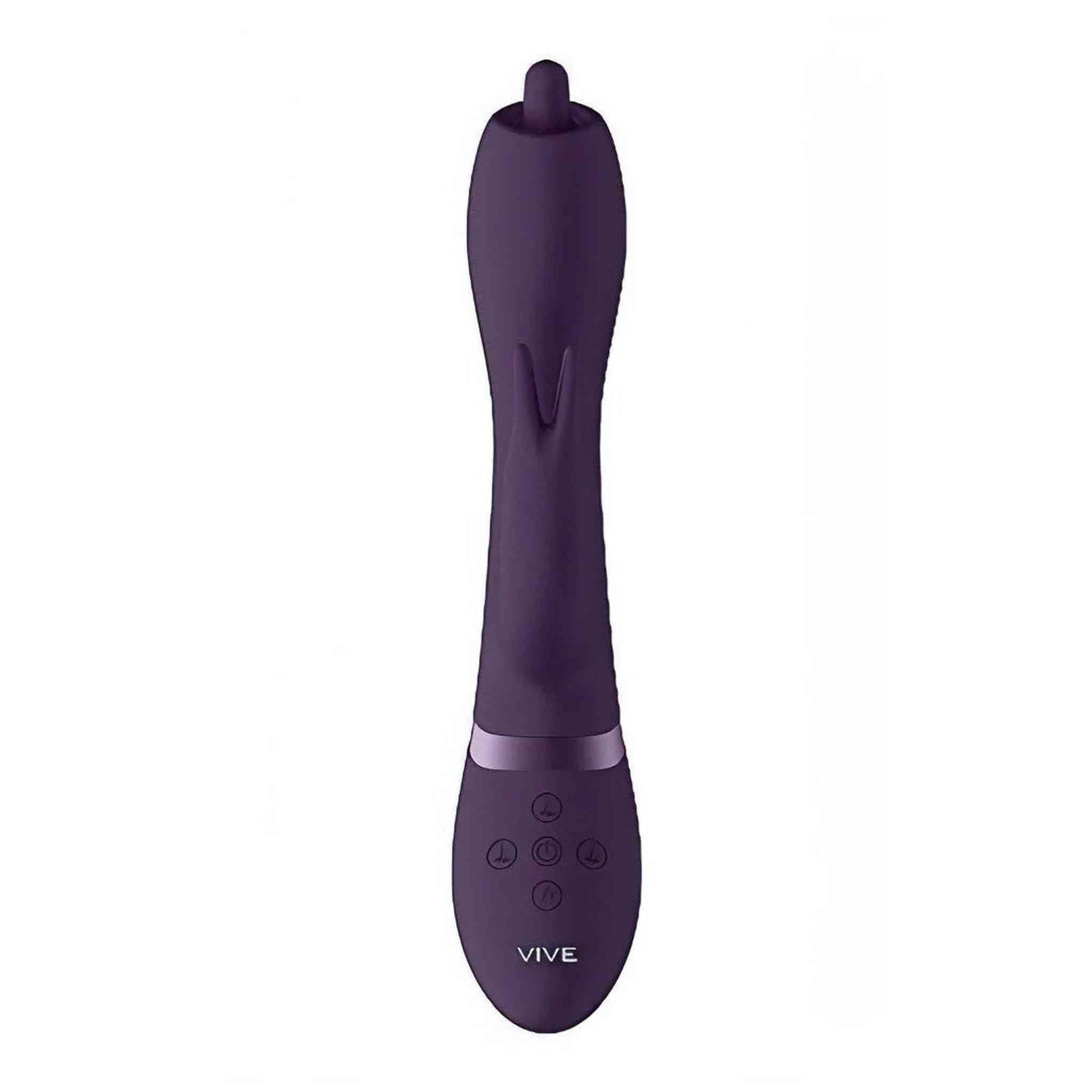 Nilo Rabbit Vibratore con Punta di Precisione Rotante