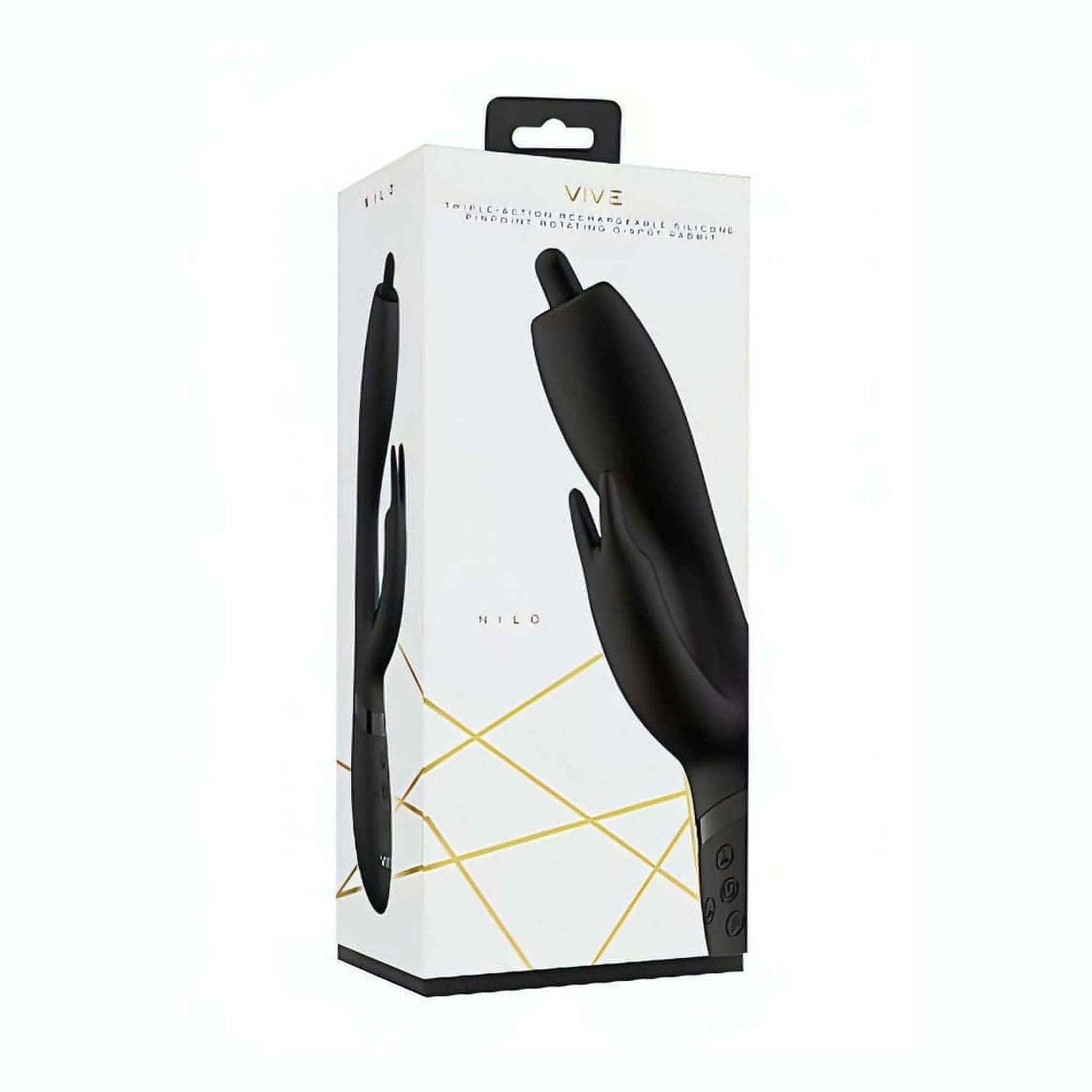 Nilo Rabbit Vibratore con Punta di Precisione Rotante