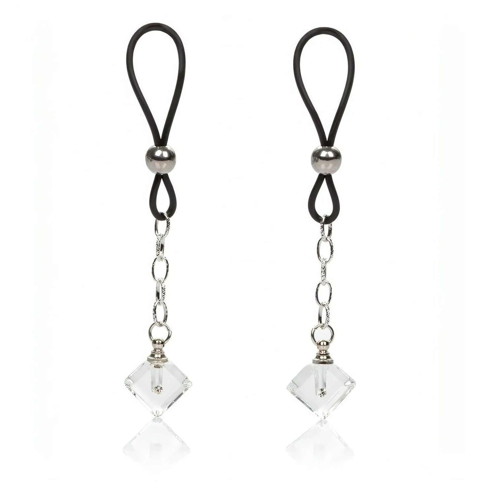 Nipple Jewelry with Crystal Gem