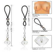 Nipple Jewelry with Crystal Gem
