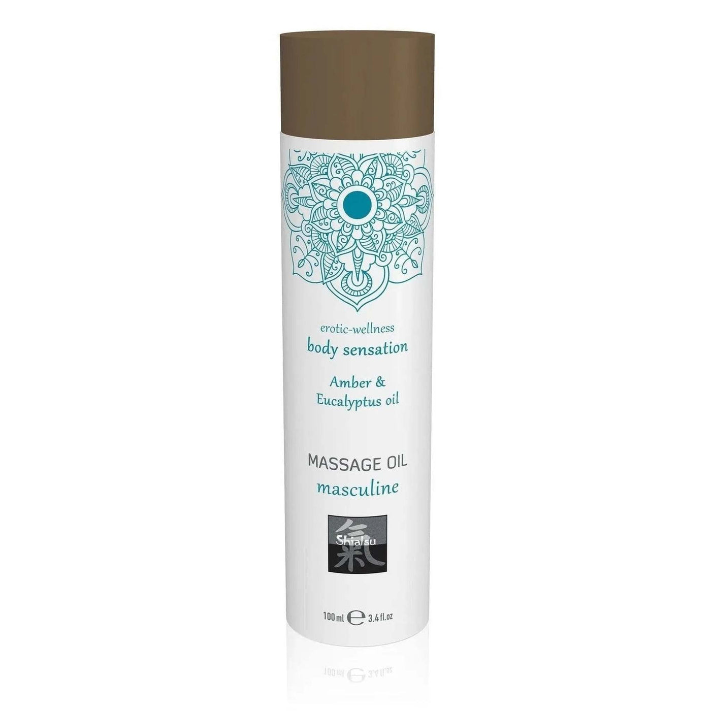 Olio da Massaggio Uomo Ambra ed Eucalipto 100 ml