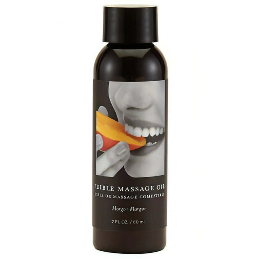 Olio da massaggio commestibile gusto Mango - 60 ml