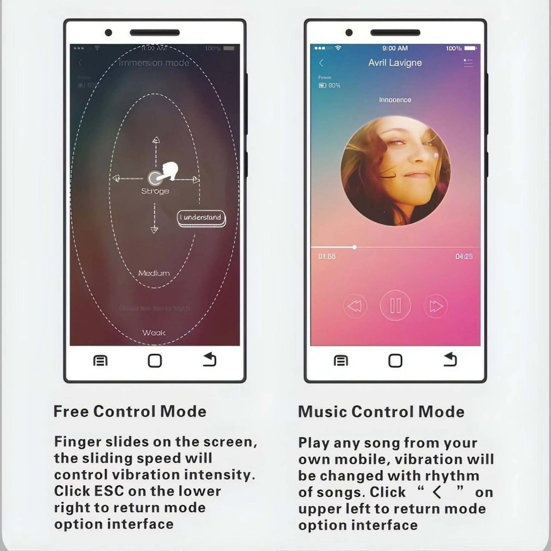 Ovetto Abner vibrante wireless telecomandato da APP bluetooth