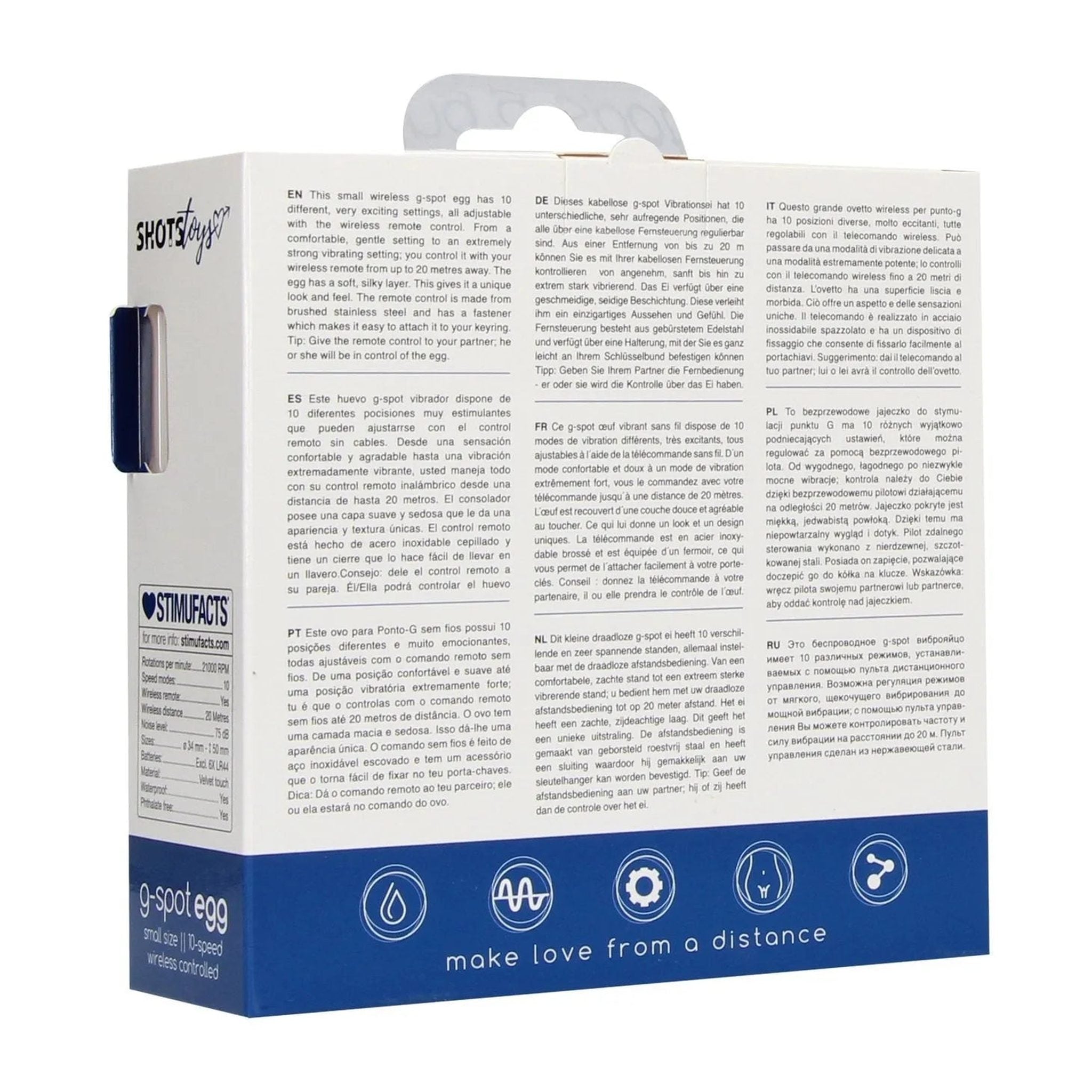 Ovetto Punto G Vibrante Wireless