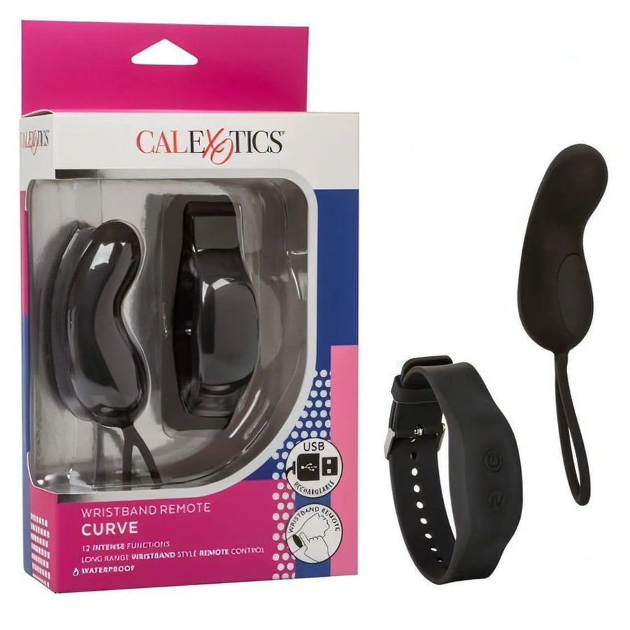 Vibrating egg with remote wirstband - 12 vibration modes