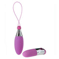 Lovely Vibes design vibrating egg - Pink