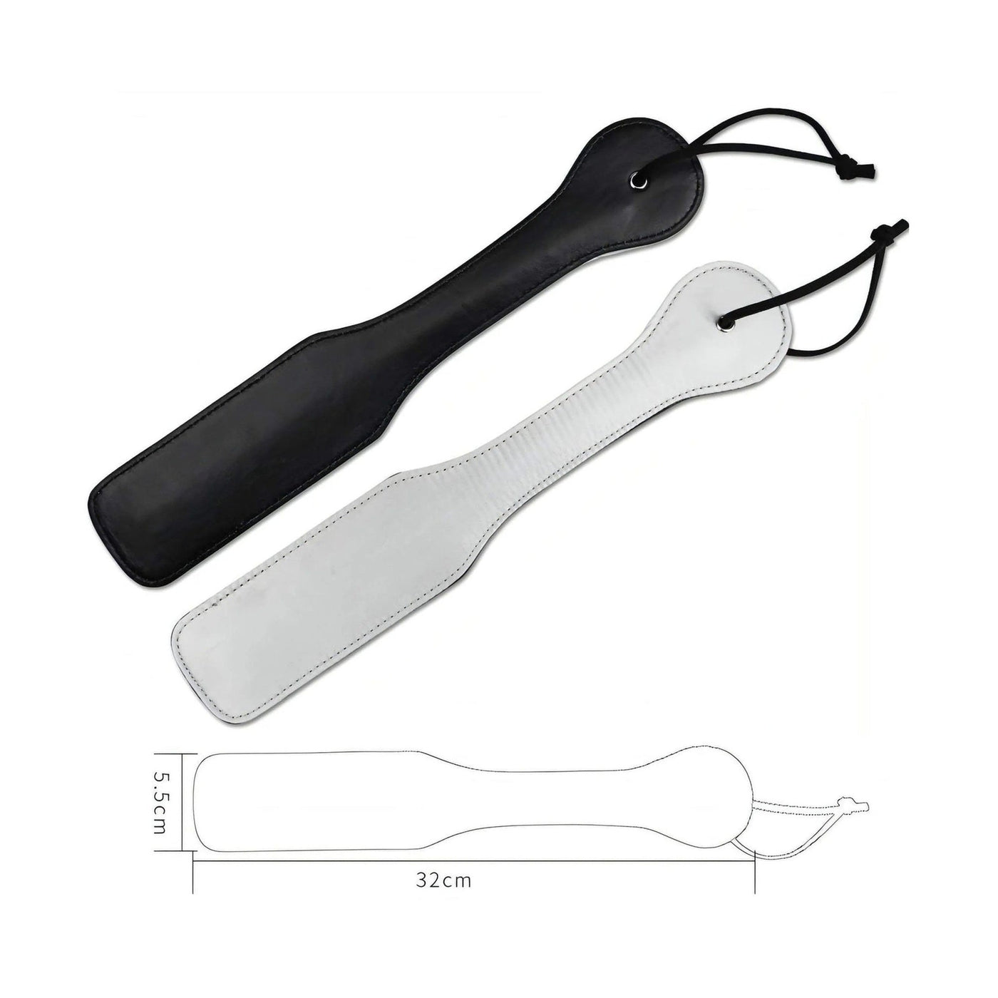 Paddle Double Face Nero/Argentato