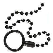 Palline anali collegate ad anello fallico - Nero