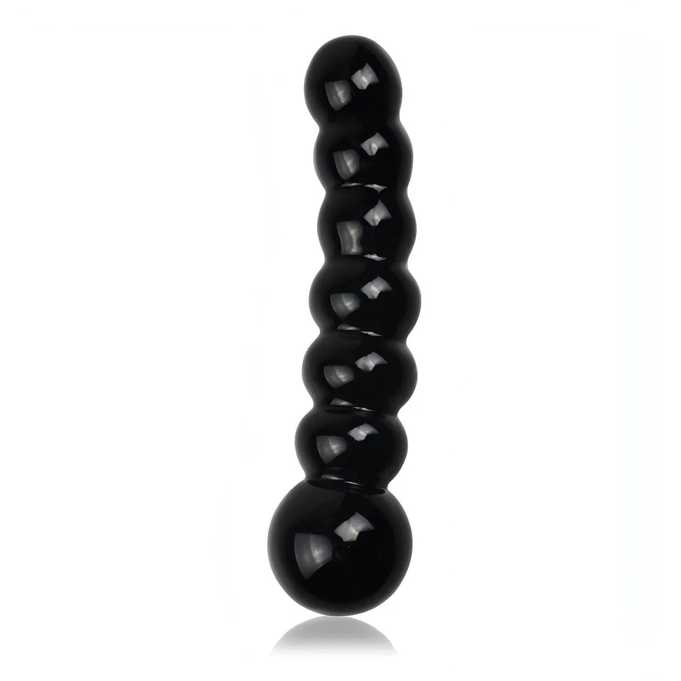 Palline anali in vetro - Nero