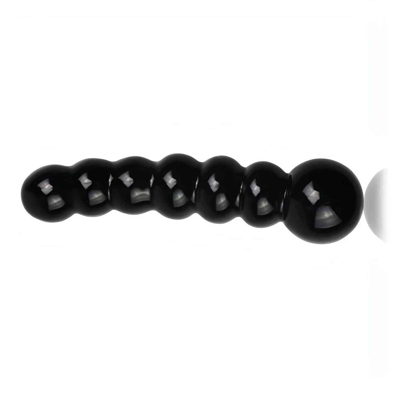 Palline anali in vetro - Nero
