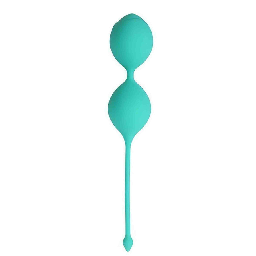 Kegel balls in 100% silicone, Ø 2.9 cm - Light blue