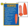 Pannello “10 motivi per cui una carota è meglio di un uomo”