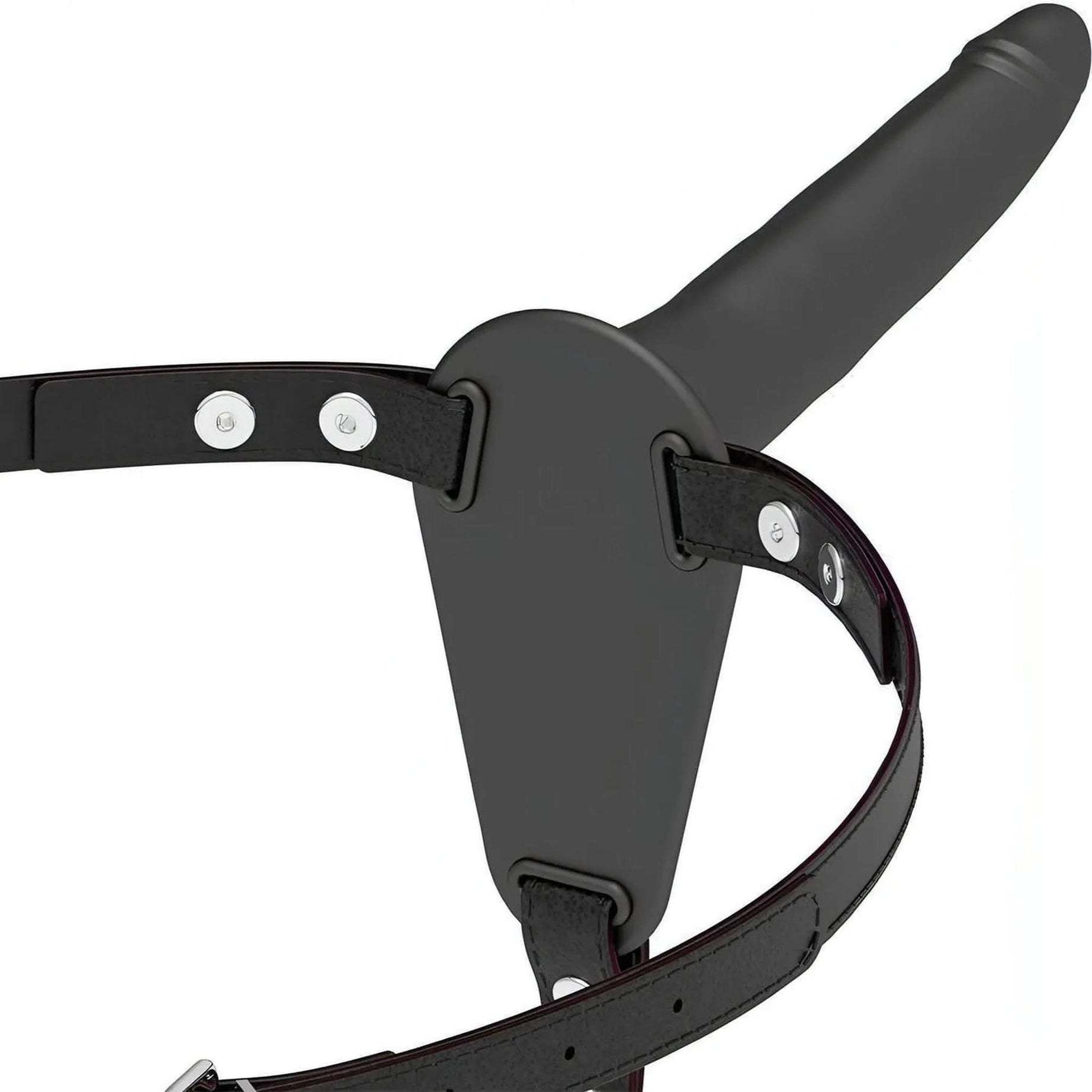 Penetrix Silicone Strap-On 15 cm - Nero