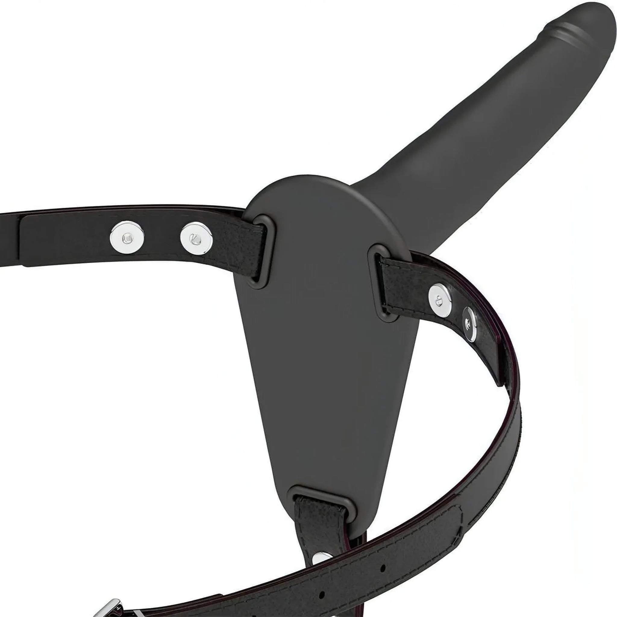 Penetrix Silicone Strap-On 15 cm - Nero