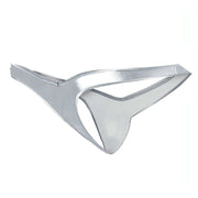 Perizoma Argentato Lucido con Push Up