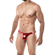 Perizoma Push Up Rosso Lucido