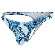 Perizoma Push Up Snake Skin