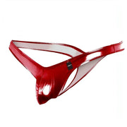 Perizoma Rosso Lucido con Push Up