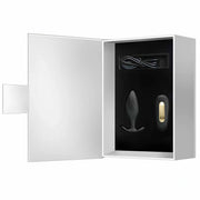 Plug Anale Wireless con Potente motore da 12 modalità di vibrazione - Ricaricabile, Impermeabile, Nero