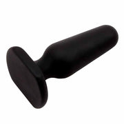 Plug Anale in Silicone Anallergico - Nero, 6.5 cm