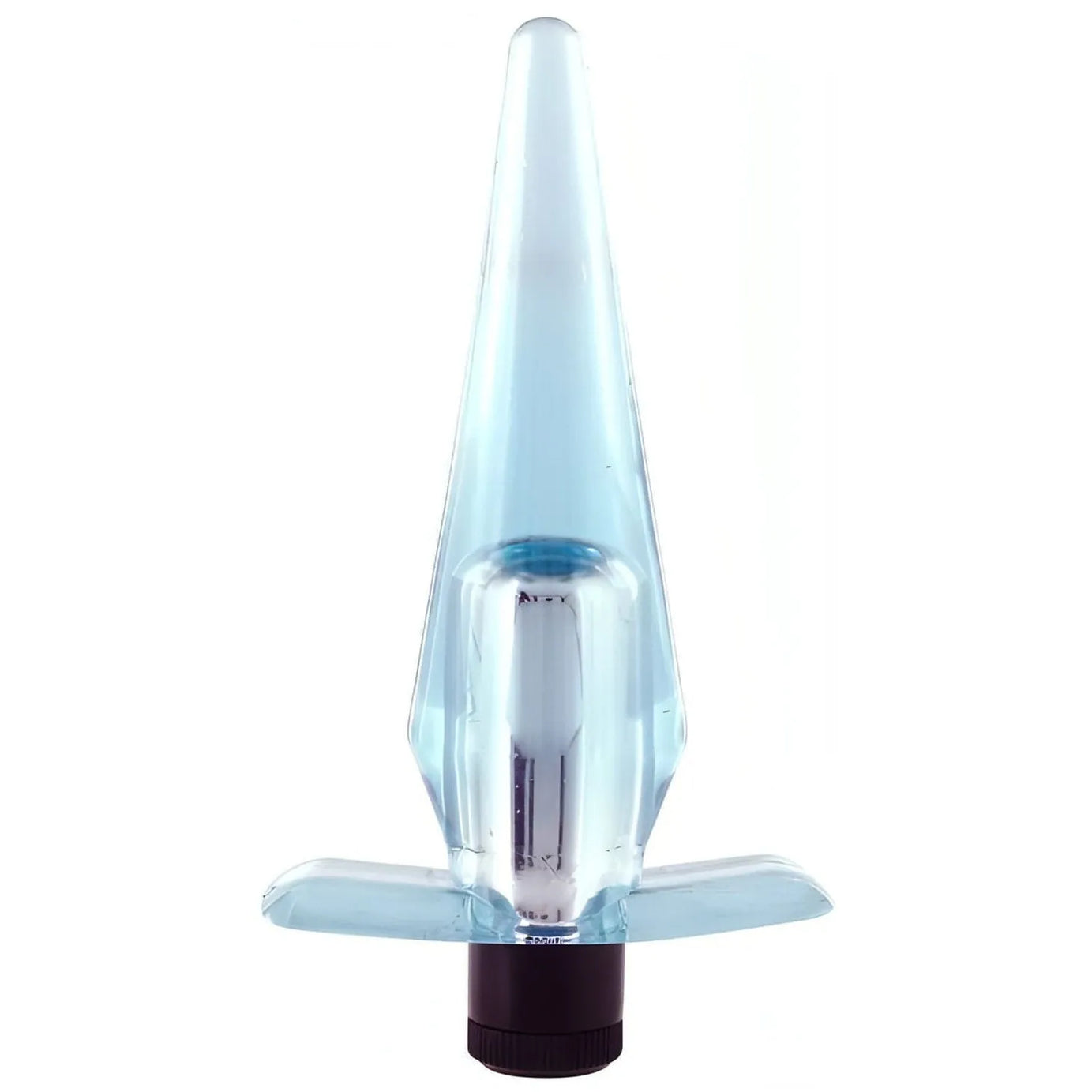 Plug anale vibrante Slimline - Azzurro