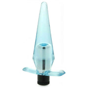 Plug anale vibrante Slimline - Azzurro