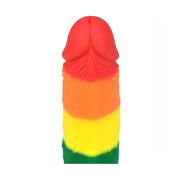 Prider Fallo Rainbow Handcrafted in Silicone Medicale 7″